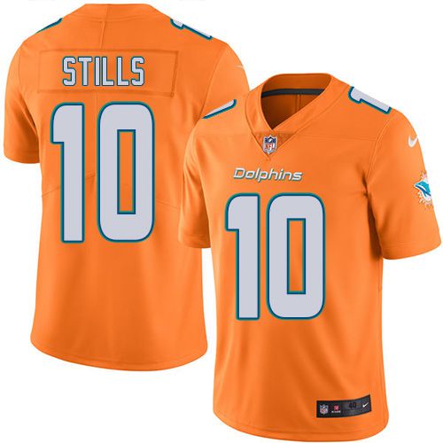 Men Miami Dolphins #10 Kenny Stills Nike Orange Color Rush Limited NFL Jersey->miami dolphins->NFL Jersey
